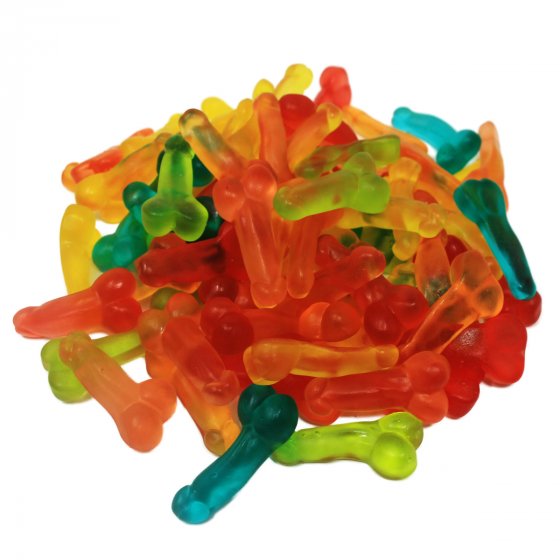 Fruchtgummi Willis Dickies mit Fruchtgeschmack 5fach sortiert 300g