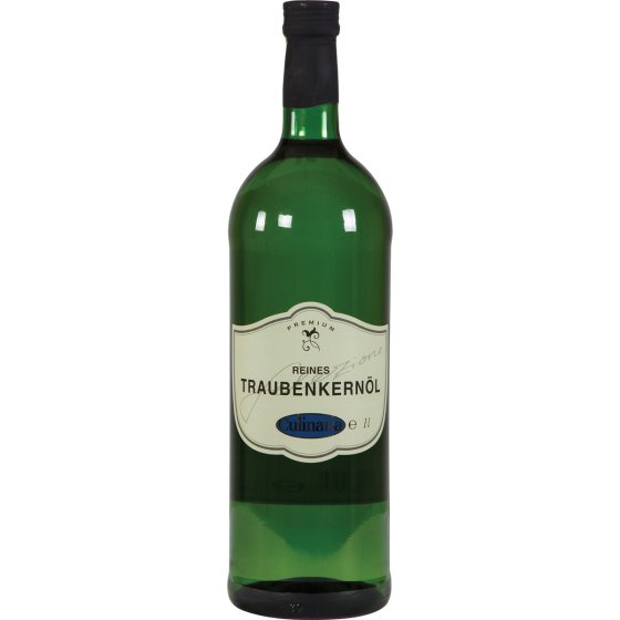 Culinaria reines Traubenkernöl Speiseöl neutraler Geschmack 1000ml 