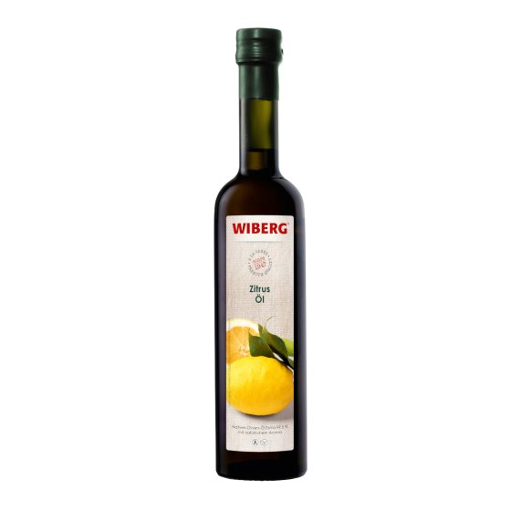 Wiberg Zitrus Öl aus hochwertigem nativem Olivenöl Flasche 500ml 