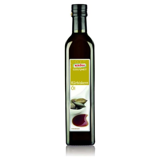 Kotanyi Kürbiskern Öl g.g.A. kaltgepresst aus Kürbiskernen 500ml 