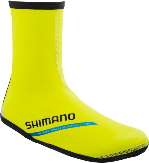 Fahrrad-Überschuhe DUAL FIT Thermal, neon gelb 