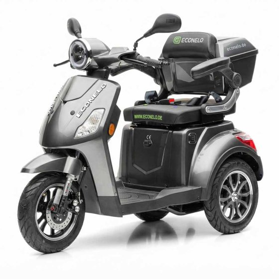 E-Mobil YOGI-IQ, 3-Rad Blei-Akku Grau