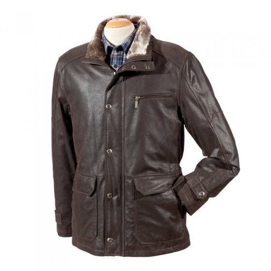Winter-Lederjacke