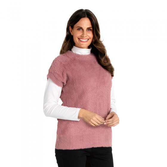 Ärmelloser Pullover 