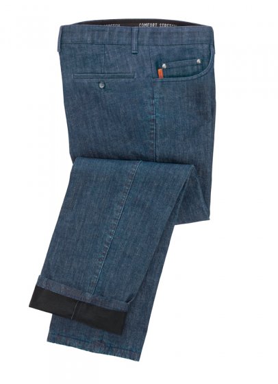 Wasserfeste Thermojeans,Gr.29 29 | Jeansblau