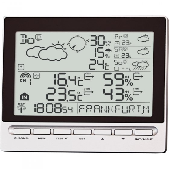 DCF77-Signal-Wetterstation 