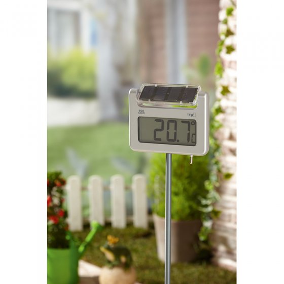 Digitales Solar-Gartenthermometer 