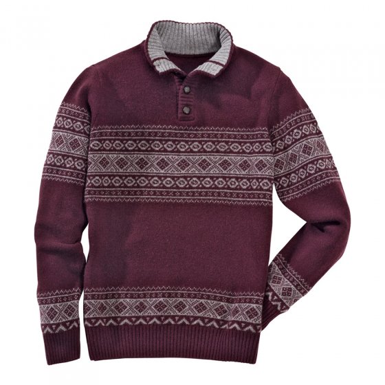 Traditioneller Bordürenpullover 