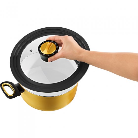 Topfdeckel mit Timer