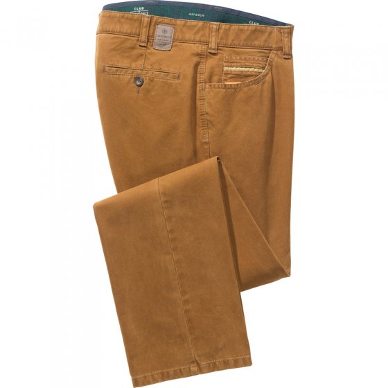 Baumwollhose m.Kaschmir-Fin.28 28 | Cognac