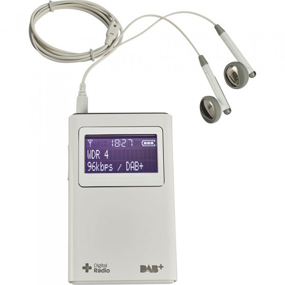 DAB+-Taschenradio mit RDS 