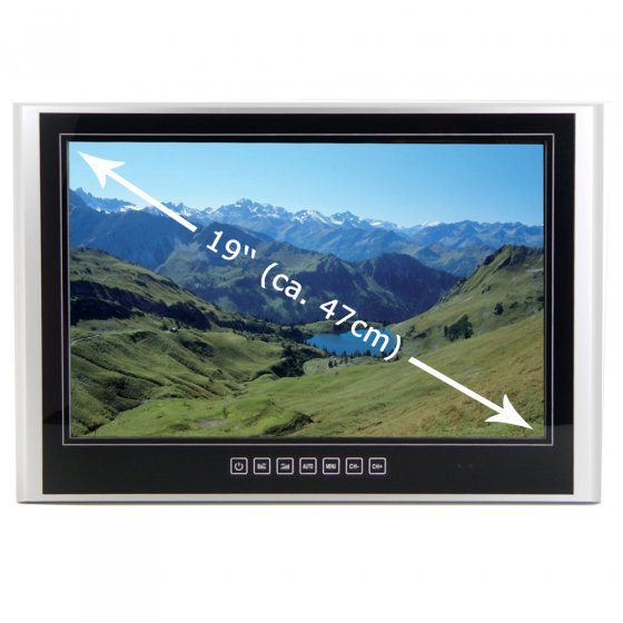 Wassergeschütztes 19"-LCD-TV-Gerät 