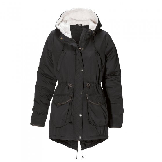 Parka,schwarz,54/56 54 | Schwarz