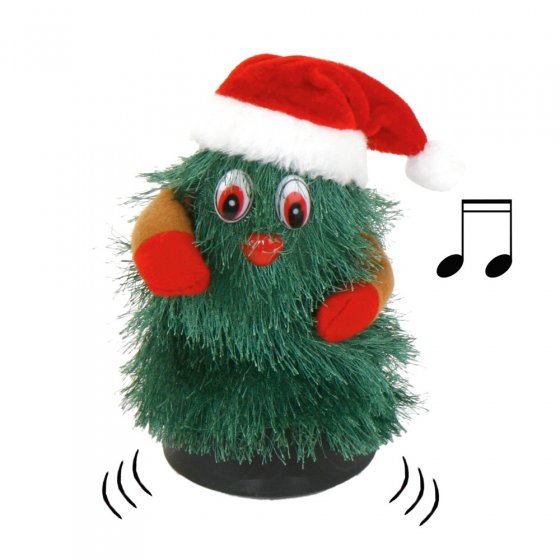 Singender und tanzender Weihnachtsbaum 