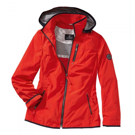 Jacke m.abnehmbarer Kapuze,50 50 | Rot