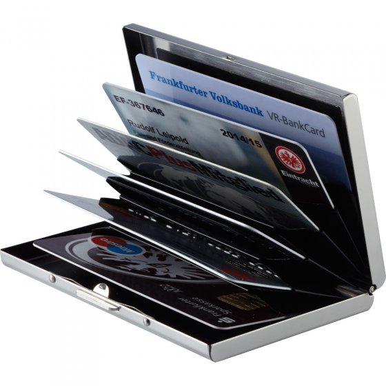 RFID-Schutz-Kartenbörse aus Edelstahl 