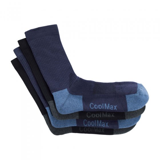 Coolmax-Socken - 4er Pack 