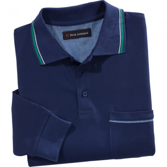 Piqué Poloshirt,SET,L L | Marine#Grün