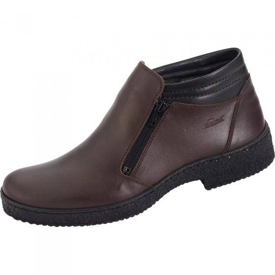 Winterstiefelette m.Kreppsohle 40 | Burgund