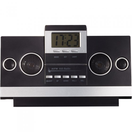 Hifi-Radio mit Uhr