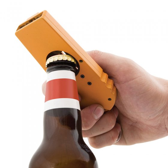 Flaschenöffner mit Abschussfunktion 