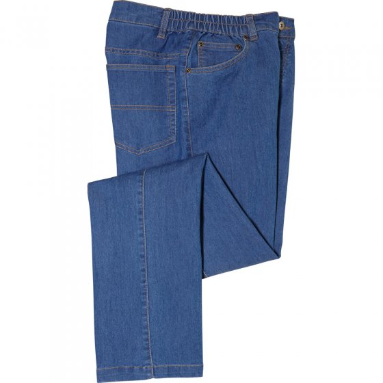 Leichte Jeans mit Dehnbund 