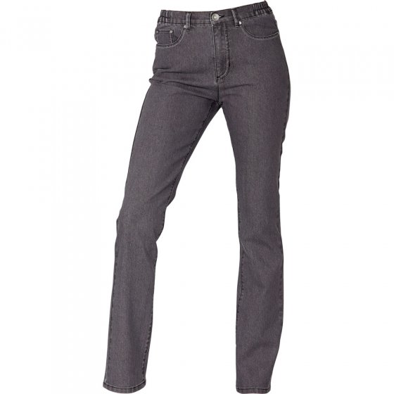 Jeans,5Pocket,Ziernähte,grau 25 | Grau