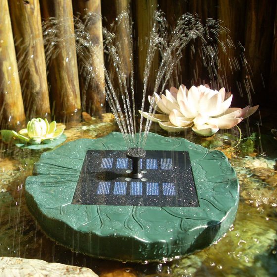 Solar-Fontäne „Seerose”