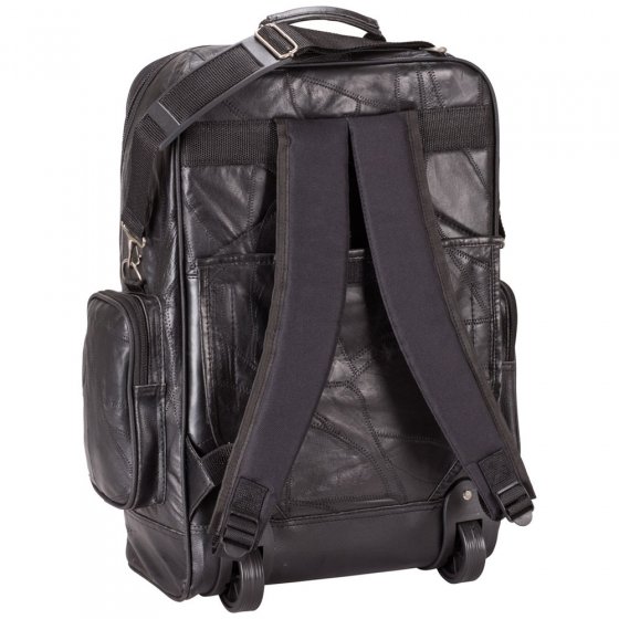 Leder-Trolley-Rucksack 