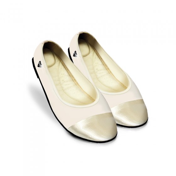 Wohlfühl Ballerina,creme,S S | Creme