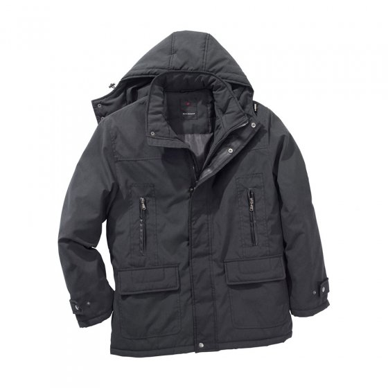 Mikrofaser Jacke,M M | Schwarz