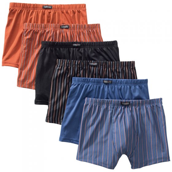 Mikrofaser Retroshort 6er Pack 7