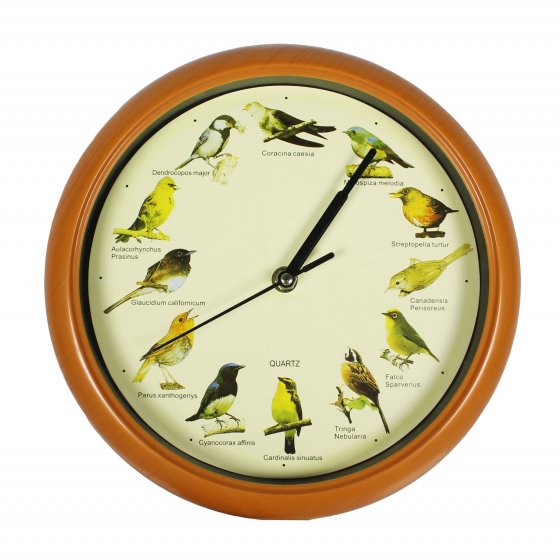 Wanduhr „Vogelgesänge”