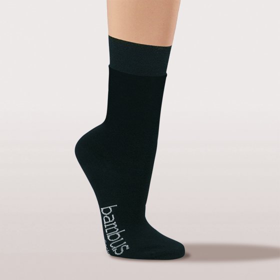 Atmungsaktive Socken 6 Paar 43/46 | Schwarz