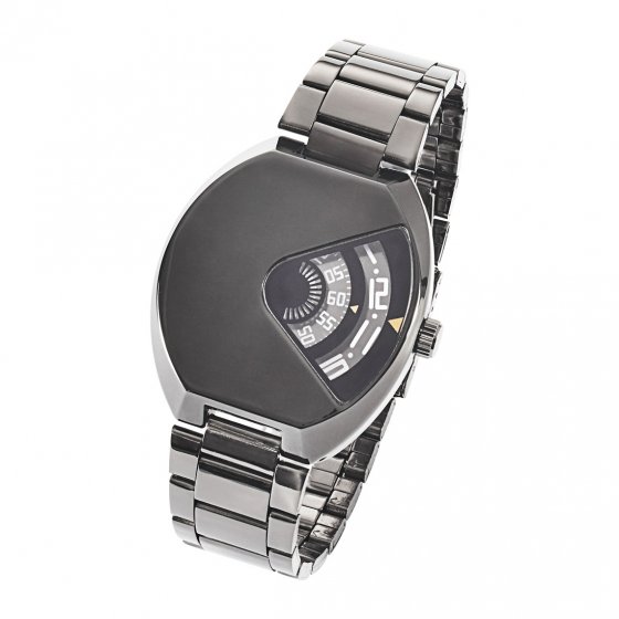 Armbanduhr „Black Disk” 