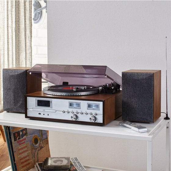 Retro-HiFi-Anlage mit DAB+ 