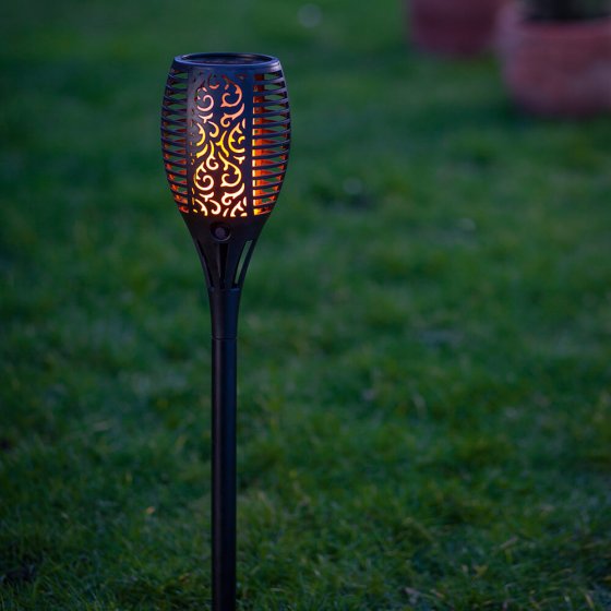 Solar-Gartenfackel „Flamme”