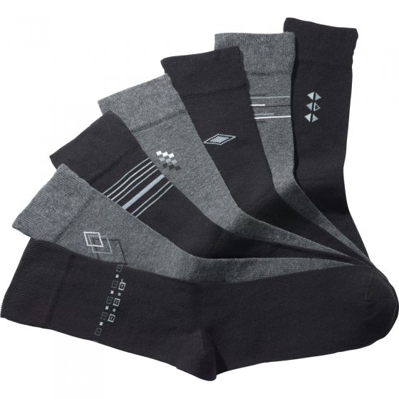 Baumwoll-Stretch-Socken 7 Paar 39/42