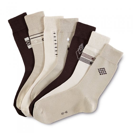 StretchBaumwollsocken,7P.43/46 43/46 | Sortiert