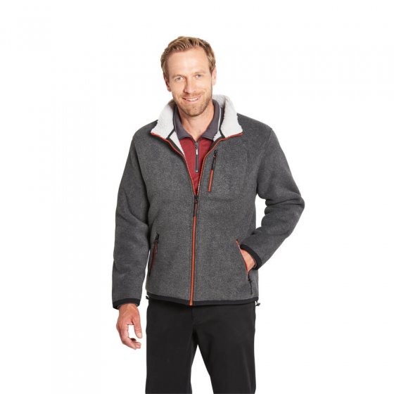 Gefütterte Polarfleece-Jacke
