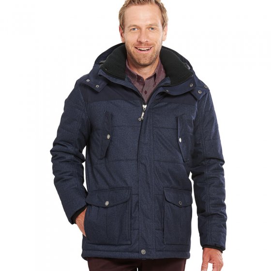 Parka in Wolloptik