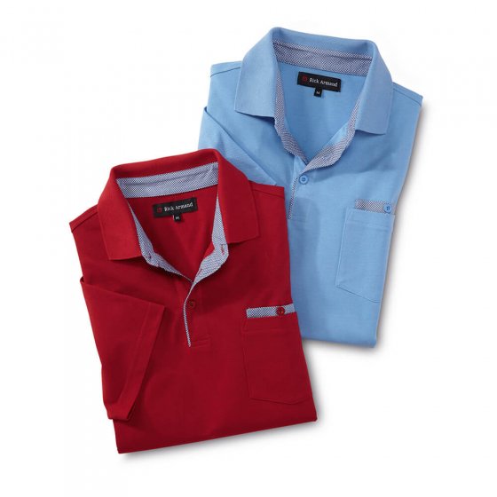 Sportives Poloshirt 2er-Set | Poloshirts