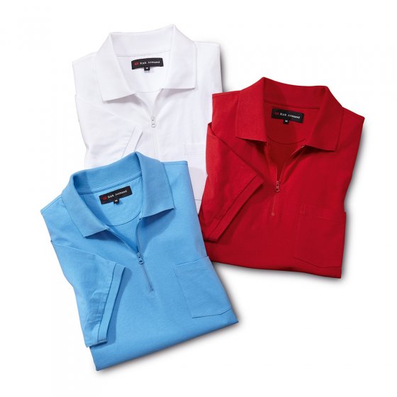 Jersey-Poloshirt 3er-Pack