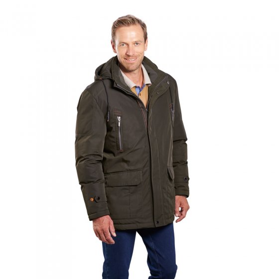 Parka mit abnehmbarer Kapuze