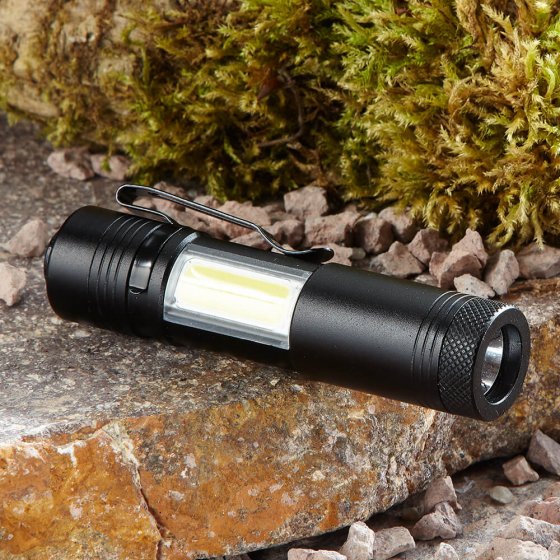 Ihr Geschenk: COB Taschenlampe