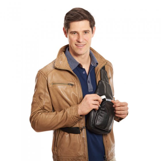 Holstertasche aus Lammleder