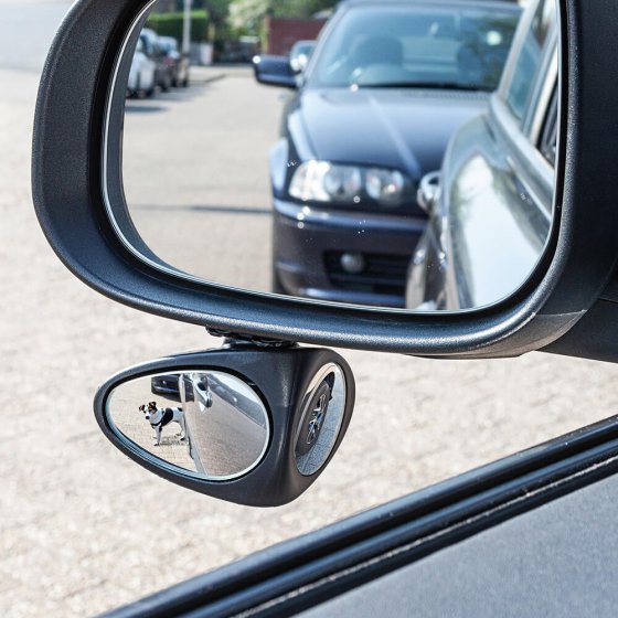 Oddity Spiegel für Tote Winkel Autospiegel rundes HD-Glas rahmenlose konvexen Rückspiegel für alle Auto-SUV-LKW 