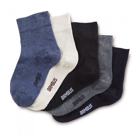 Kurzschaft-Stretchsocken 5er-Pack 