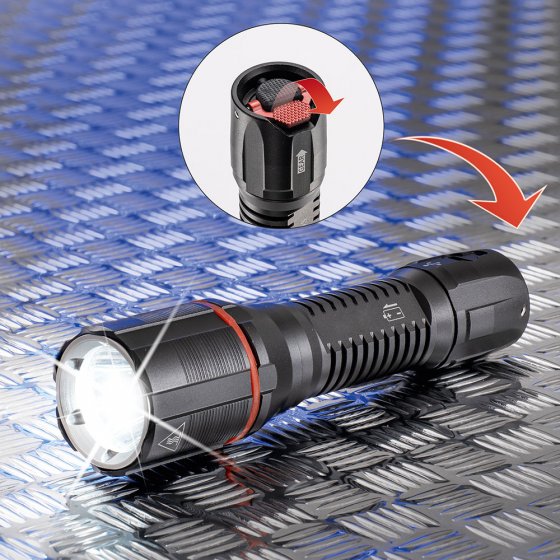 USB wiederaufladbare Mini-Taschenlampe Handliche LED-Taschenlampe Neu 