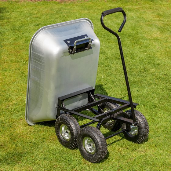 Metall-Gartenwagen mit Kippfunktion 